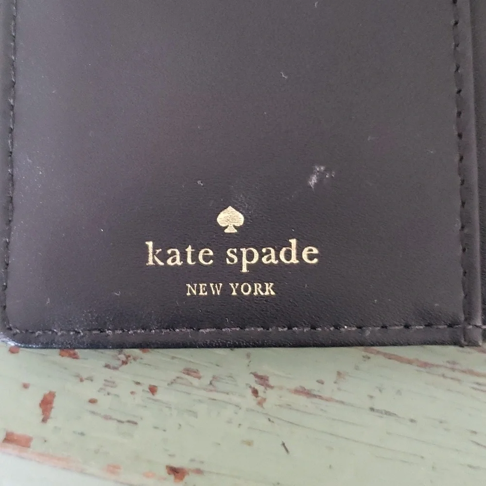 Kate Spade Black Leather Wallet